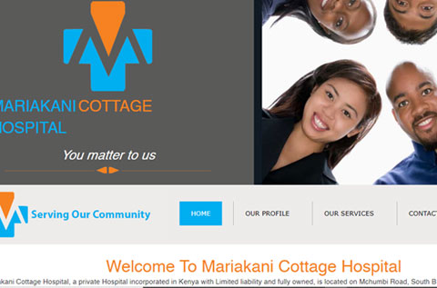 Mariakani cottage hospital thumbnail website