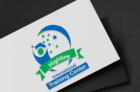 highline training center logo and graphic design thumbnail