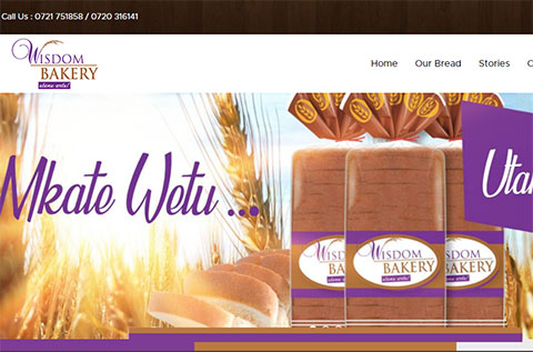 Wisdom Bread Ecommerce Website Design